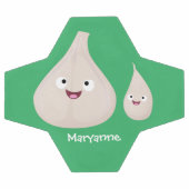 Toekomstige afbeelding van knoflook cartoon voetbal (Enkel)