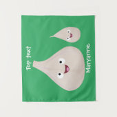 Toekomstige afbeelding van knoflook cartoon wandkleed (Voorkant)