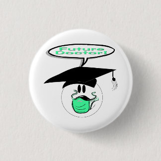 Toekomstige Afstuderen voor artsen Ronde Button 3,2 Cm
