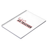 Toekomstige Ag-leraar Notitieboek (Linkerzijde)