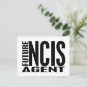 Toekomstige Agent NCIS Briefkaart (Staand voorkant)