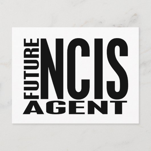 Toekomstige Agent NCIS Briefkaart (Voorkant)