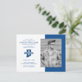 Toekomstige alumnus van Indiana State Aankondigingskaart (Staand voorkant)