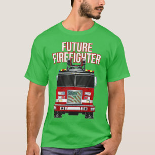 Toekomstige Amerikaanse brandweercabines Brandweer T-shirt