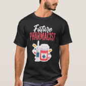 Toekomstige apotheker Doctor of Pharmacy Student F T-shirt (Voorkant)