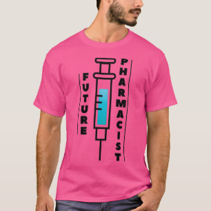 Toekomstige apotheker grappige mannen cadeau aan v t-shirt