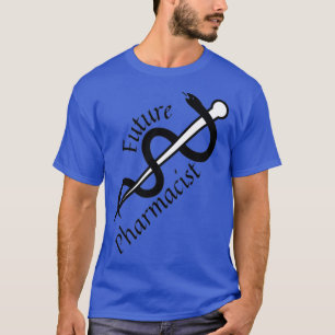 Toekomstige apotheker grappige mannen cadeau aan v t-shirt