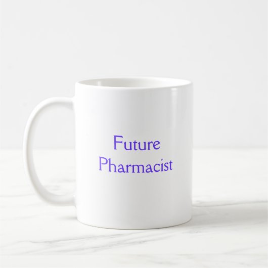 Toekomstige apotheker koffiemok (Links)