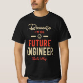 Toekomstige arbeidsbemiddeling voor ingenieurs - B T-shirt (Voorkant)