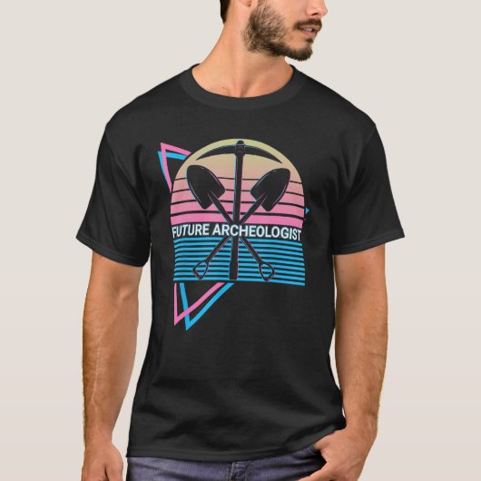 Toekomstige archeoloog Archaeol T-shirt (Voorkant)