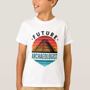 Toekomstige archeoloog archeologie student t-shirt