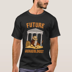 Toekomstige archeoloog kunst voor mannen vrouwen a t-shirt