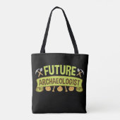 Toekomstige Archeoloog Tote Bag (Achterkant)
