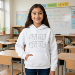 Toekomstige Architect Blueprint Kinderen Hoodie