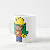 Toekomstige architect / ingenieur koffiemok (Voorkant links)