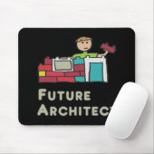 Toekomstige architect muismat (Met muis)