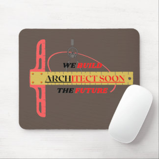 toekomstige architecten mousepad muismat
