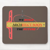 toekomstige architecten mousepad muismat (Voorkant)