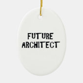 Toekomstige architectuur keramisch ornament (Voorkant)