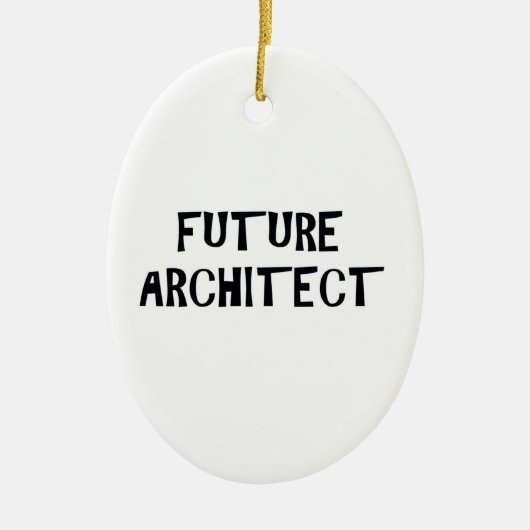 Toekomstige architectuur keramisch ornament (Voorkant)