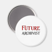 Toekomstige archivist magneet (Voorkant / Achterkant)