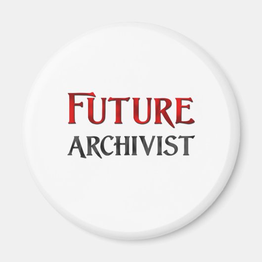 Toekomstige archivist magneet (Voorkant)
