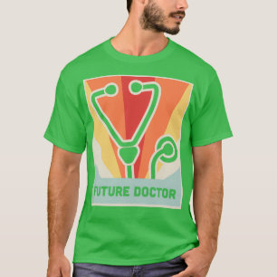 TOEKOMSTIGE ARCTOR Retro Medical Student Poster T-shirt