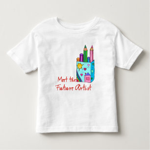 Toekomstige artiest kinder shirts