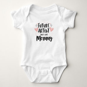 Toekomstige artiest net als mama romper