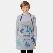 Toekomstige artiest schort (Gedragen)