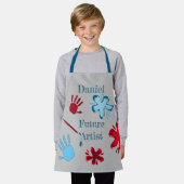 Toekomstige artiest schort (Gedragen)