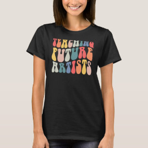 Toekomstige artistieke leraar Terug naar het schoo T-shirt