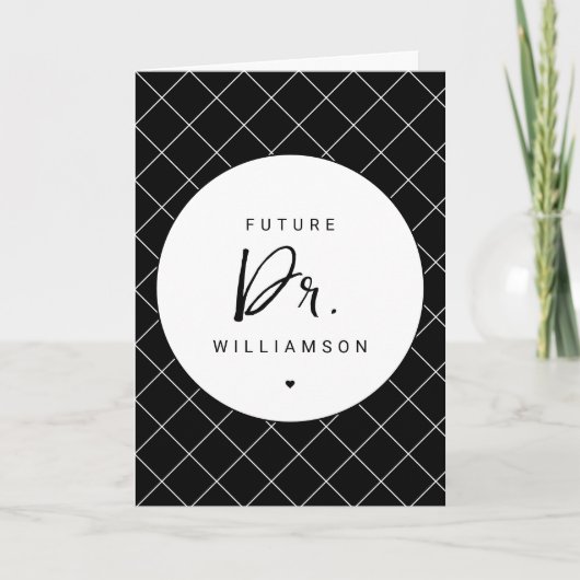 toekomstige arts | Medische School Doctoraatsstude Kaart (Voorkant)