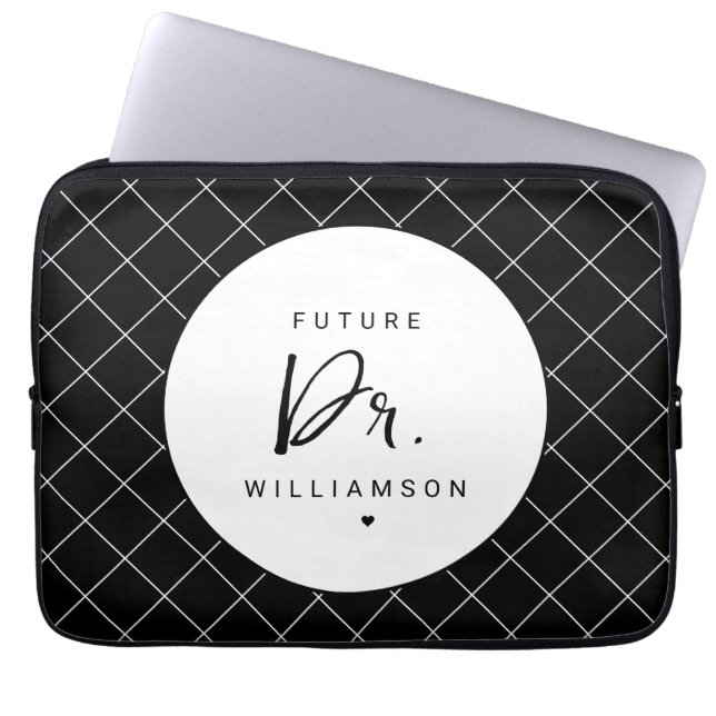 toekomstige arts | Medische School Doctoraatsstude Laptop Sleeve (Voorkant)