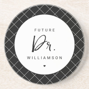 toekomstige arts   Medische School Doctoraatsstude Zandsteen Onderzetter