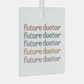 Toekomstige artsendoctoraatsopleiding Studenten Gi Glas Ornament (Voorkant Rechts)