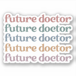 Toekomstige artsendoctoraatsopleiding Studenten Gi Sticker