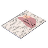 Toekomstige artsengeassocieerd modern Notitieboek  (Linkerzijde)