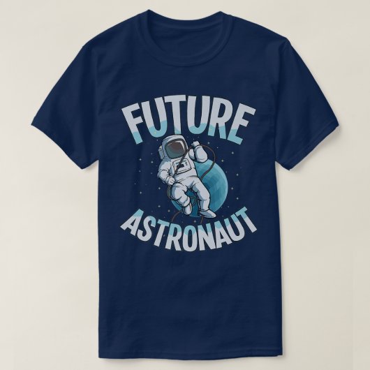 Toekomstige Astronaut Design Astronaut T-shirt (Design voorkant)