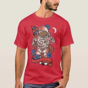 Toekomstige astronaut Funny Nerdy Emination of Spa T-shirt