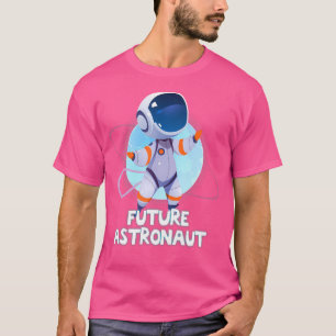 Toekomstige astronaut in Galaxy Moon - Astronomie T-shirt