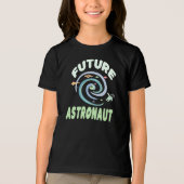 Toekomstige Astronaut Kinderen Tri-Blend Shirt (Voorkant)