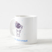 Toekomstige astronaut koffiemok (Voorkant links)