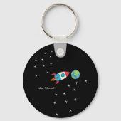 Toekomstige astronaut ruimteavontuur sleutelhanger (Voorkant)