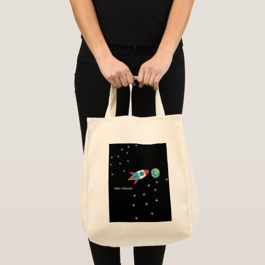 Toekomstige Astronaut Space Adventure Canvas tas (Voorkant (product))