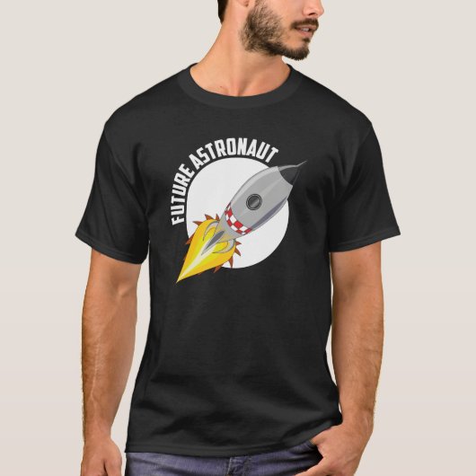 Toekomstige astronaut t-shirt (Voorkant)