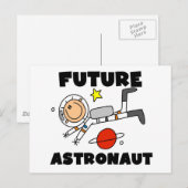Toekomstige astronaut-T-shirts en cadeautjes Briefkaart (Voorkant / Achterkant)