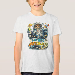 Toekomstige Astronaut Tri-Blend Shirt
