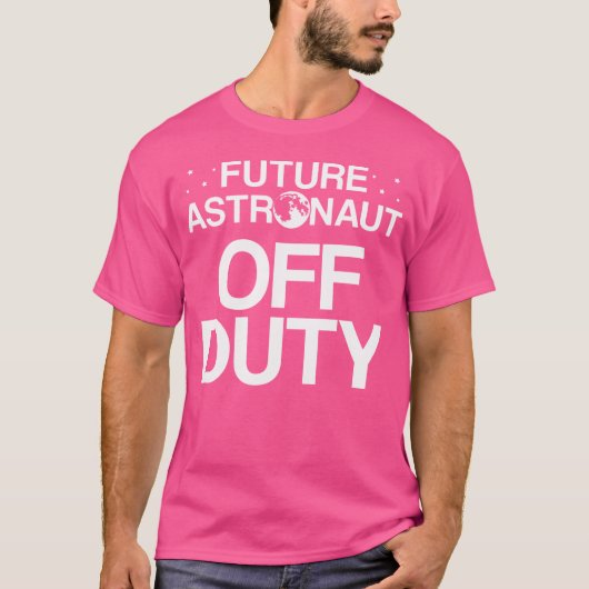 Toekomstige astronomie in de astronomie t-shirt (Voorkant)