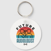 Toekomstige Audiologische Studenten Audioloog Sleutelhanger (Voorkant)
